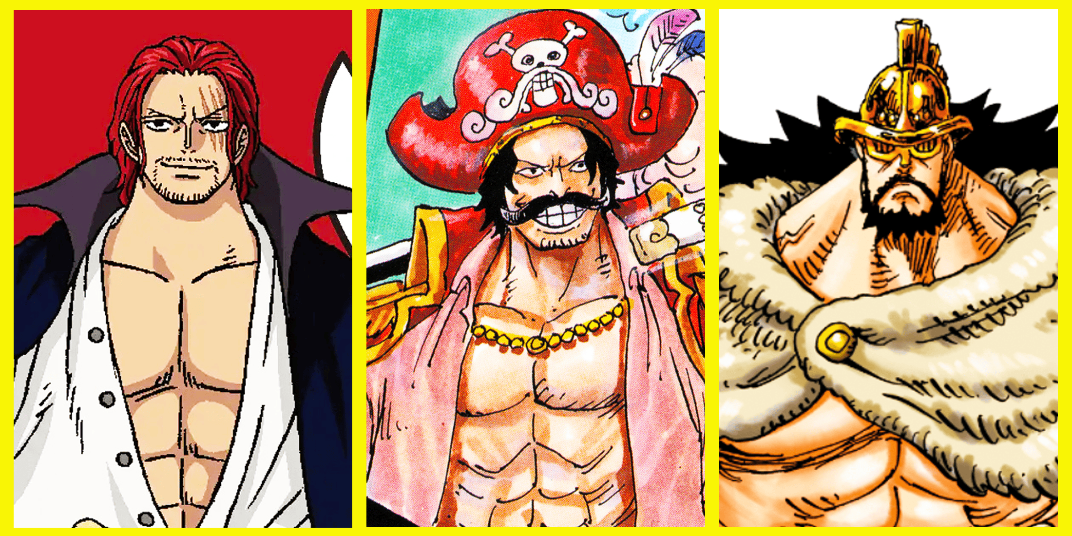 One Piece Pirates No Devil Fruits Shanks Roger Hajrudin