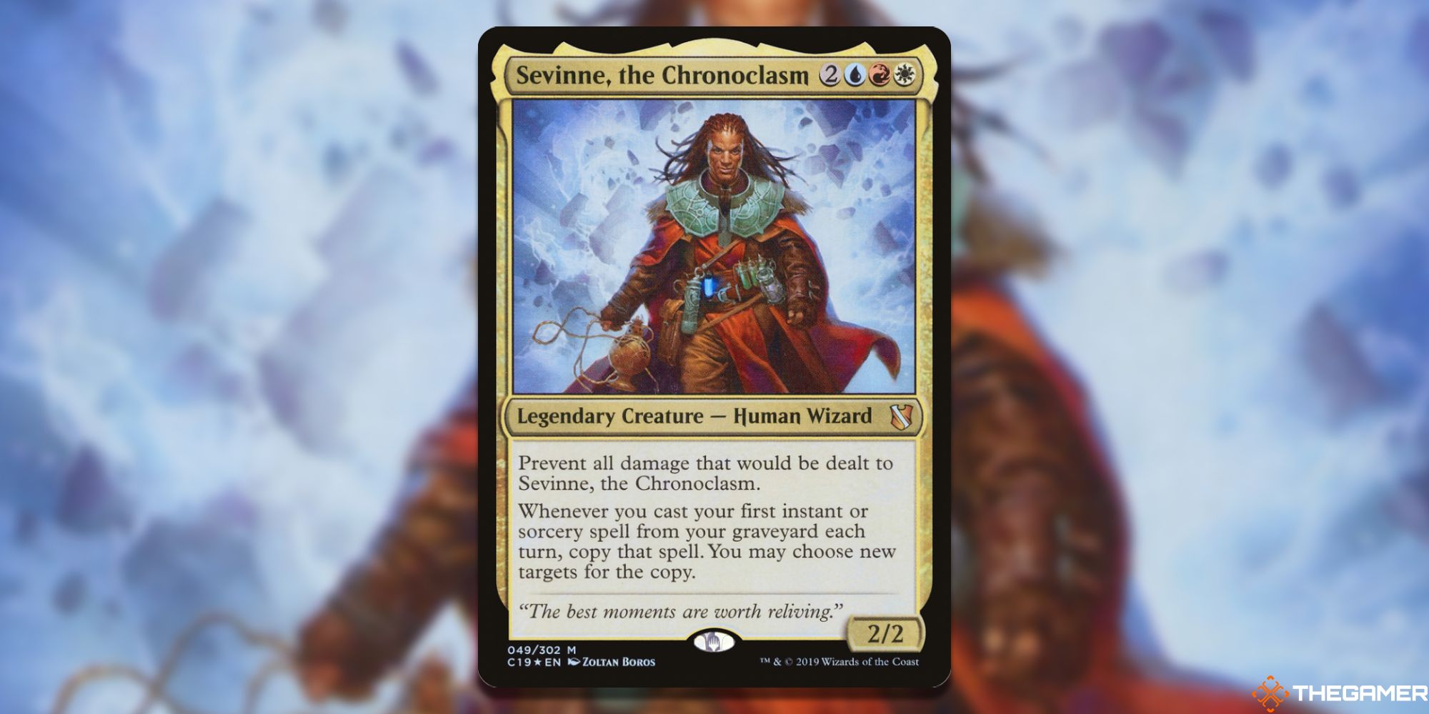 MTG Sevinne, The Chronoclasm by Zoltan Boros