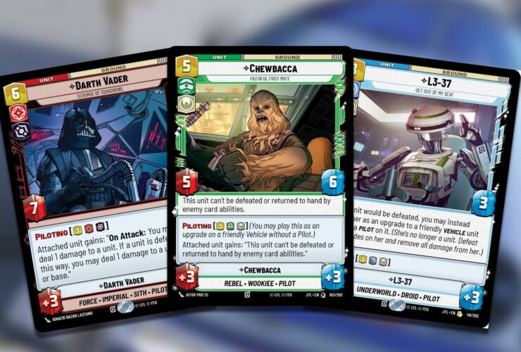 The Best Pilot Cards From Star Wars Unlimited: Jump To Lightspeed.