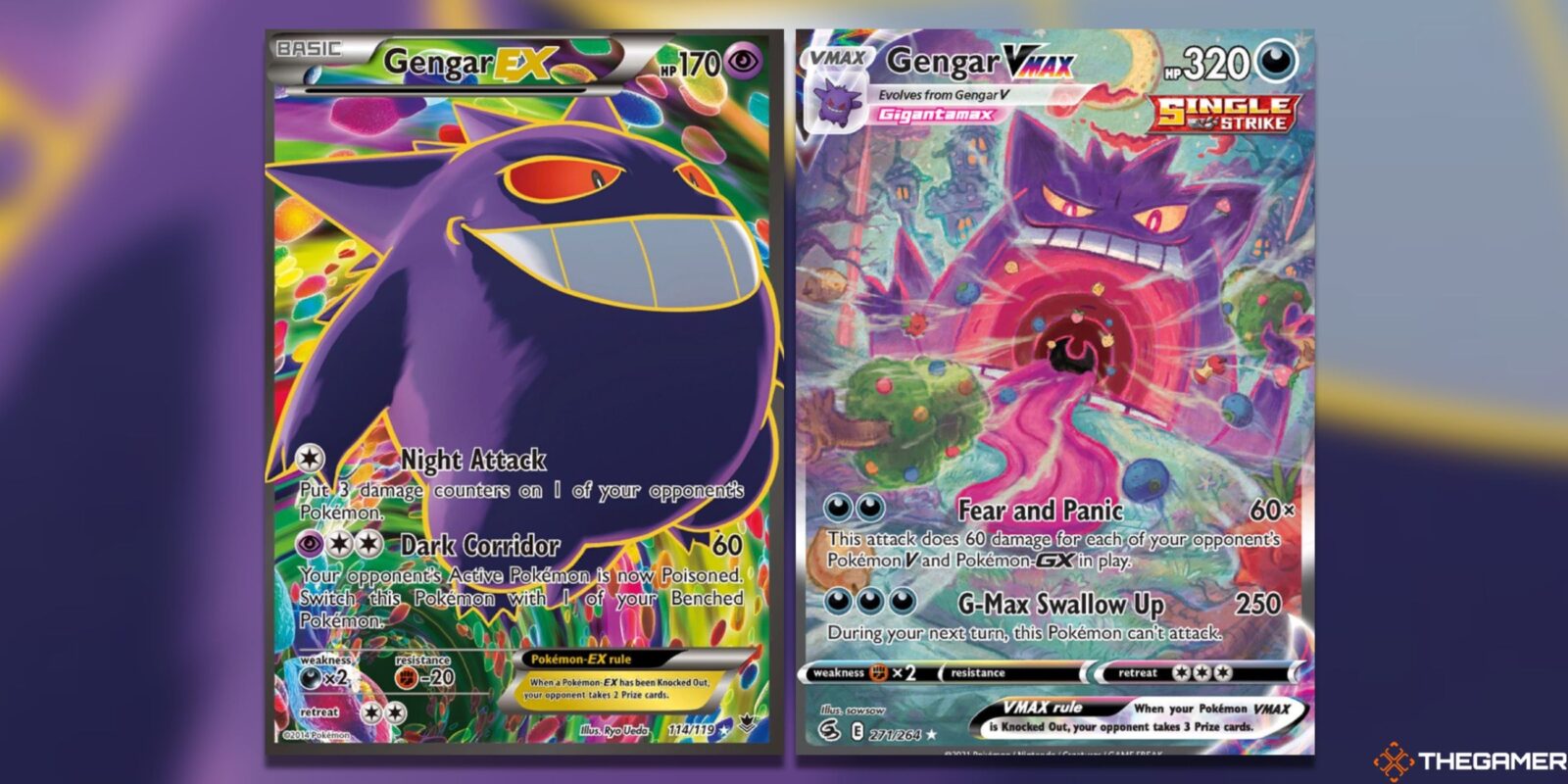 The Best Sets That Feature Gengar Cards In The Pokemon TCG