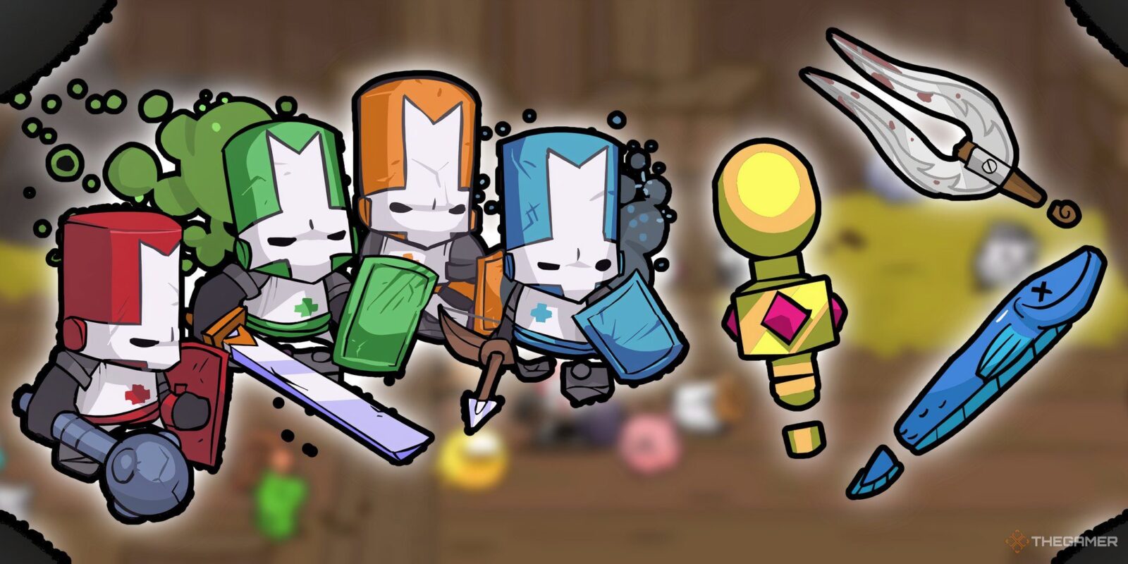 The Best Weapons In Castle Crashers