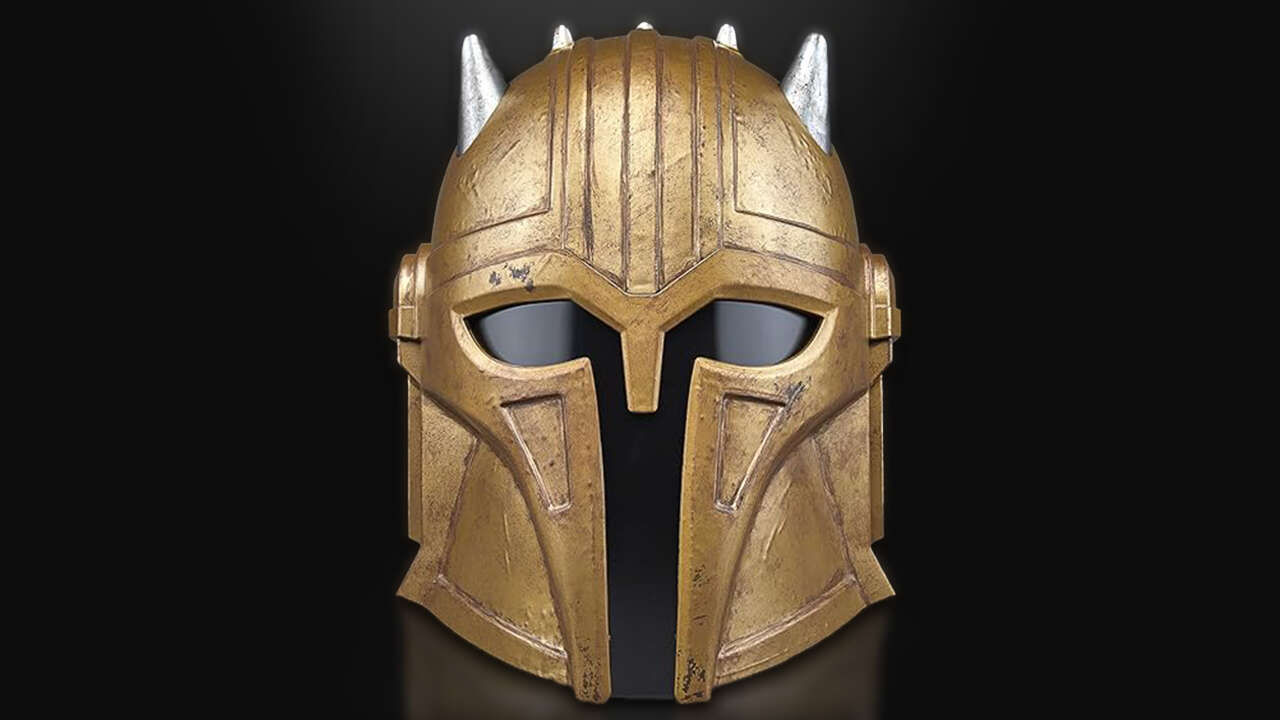 The Mandalorian Armorer's Helmet Is Getting A Premium Black Series replica Mandalorian Helmet