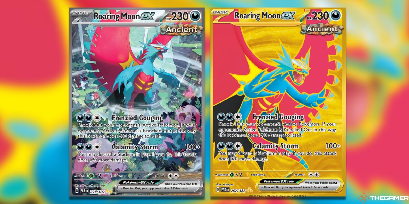 The Most Expensive Roaring Moon Pokemon TCG Cards