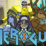 The turn-based roguelike battler “Herogue” is now available for PC via Steam