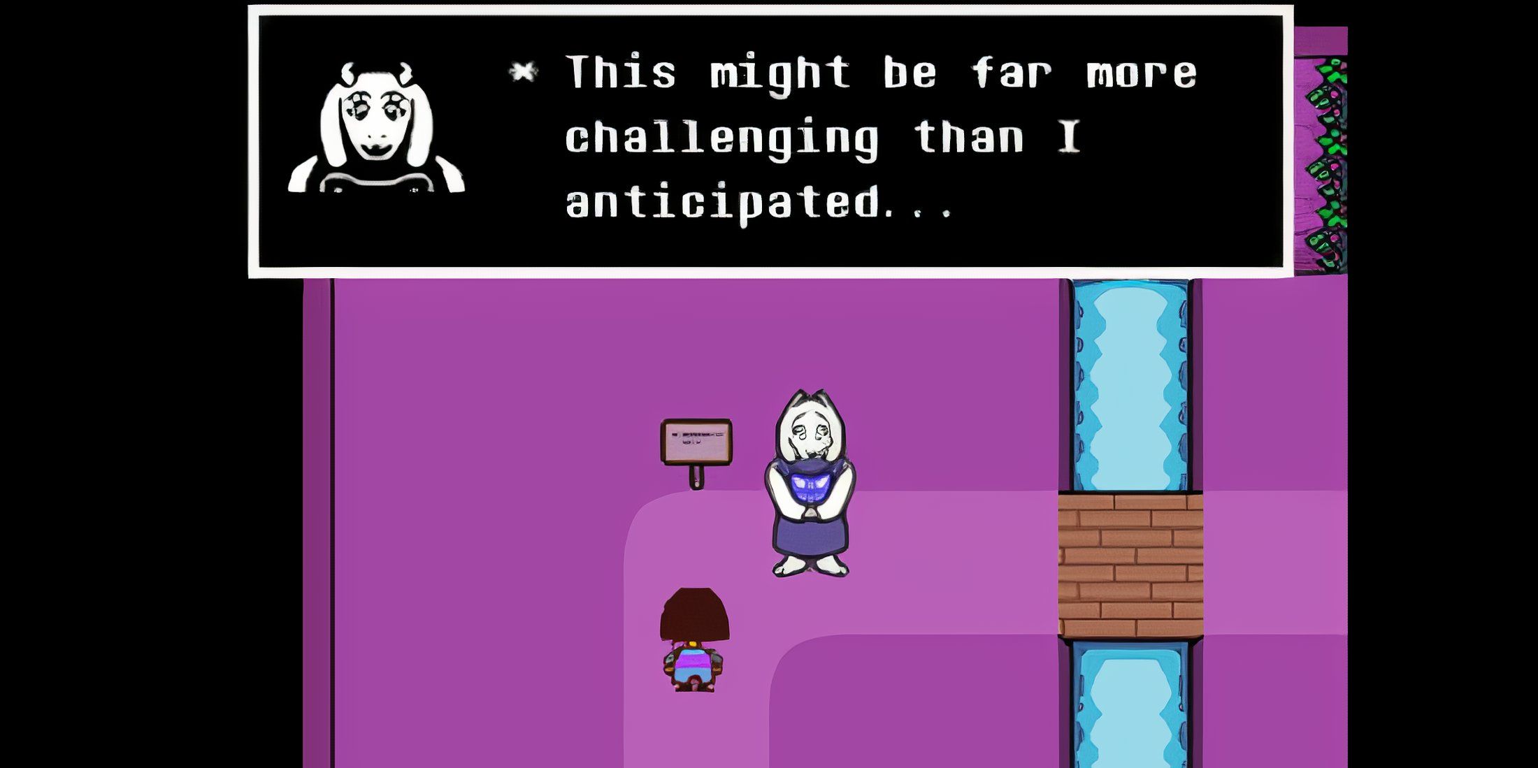 undertale opening puzzle during hard mode