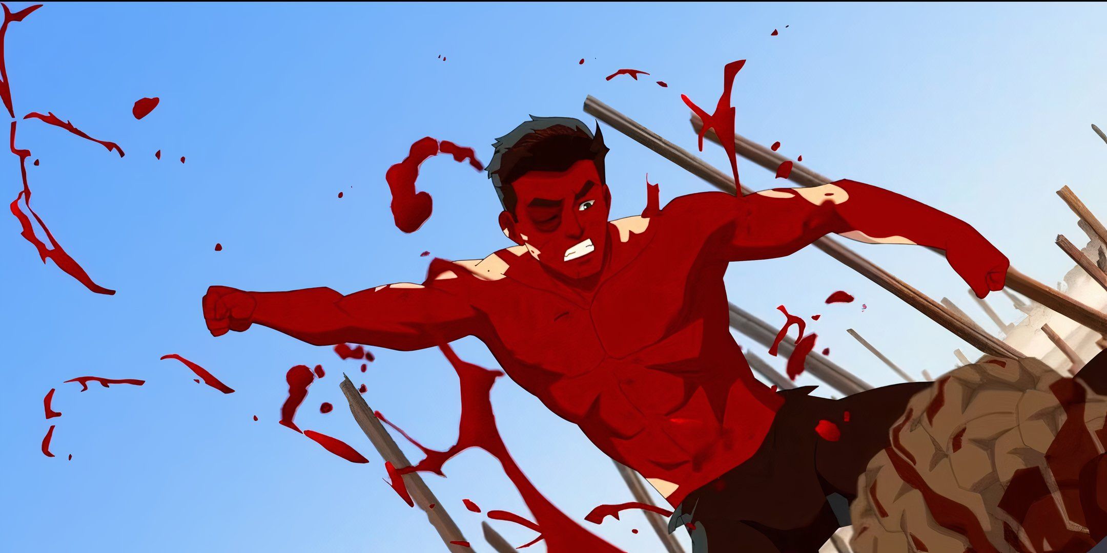 Mark accidentally kills Angstrom in Season Two of Invincible.
