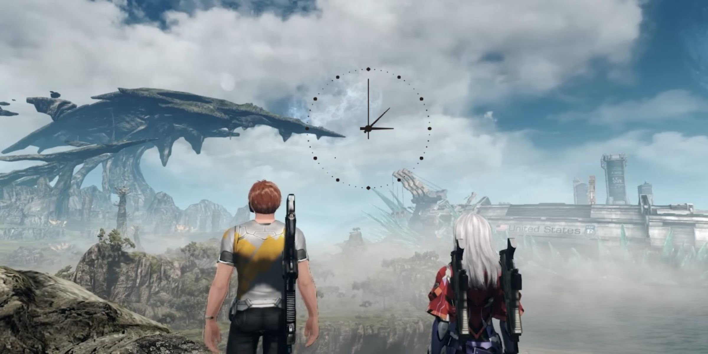 xenoblade chronicles x release time clock characters