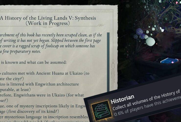 Where to Find the History of the Living Lands Books in Avowed