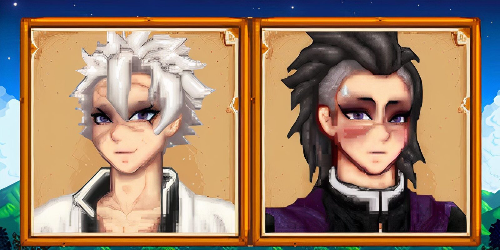 You Can Now Marry Demon Slayer's Shinazugawa Brothers In Stardew Valley