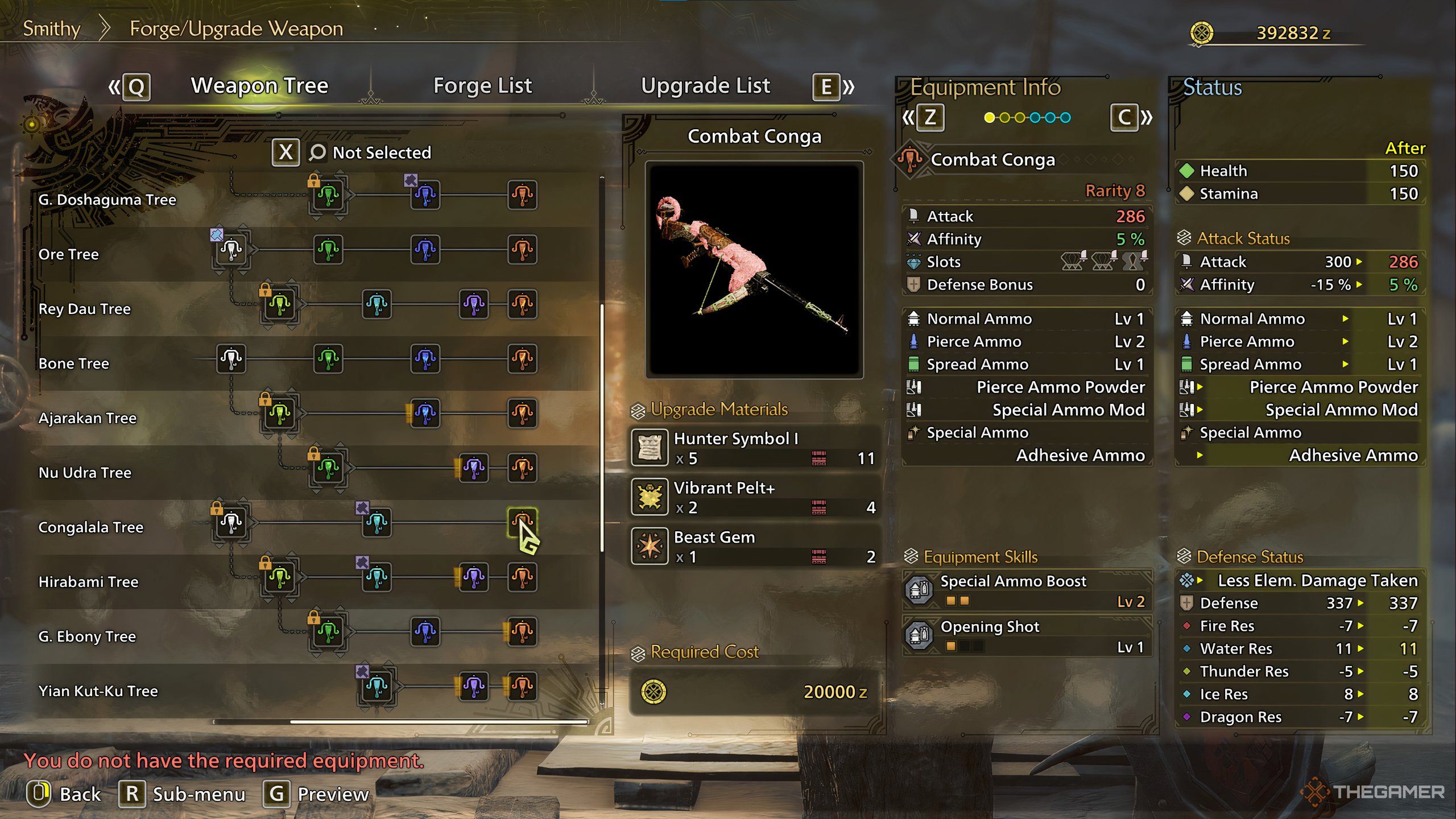 A forge preview of the combat conga in monster hunter wilds.