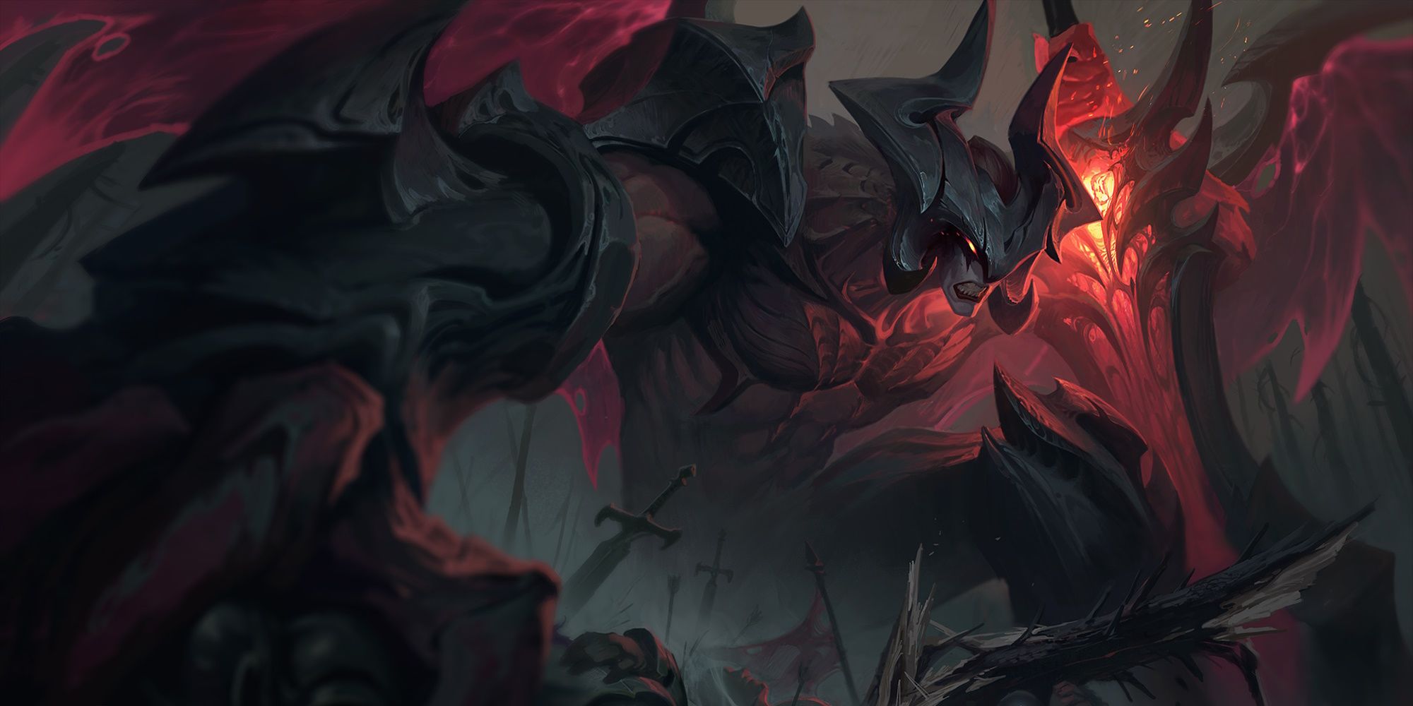 Aatrox from League of Legends.