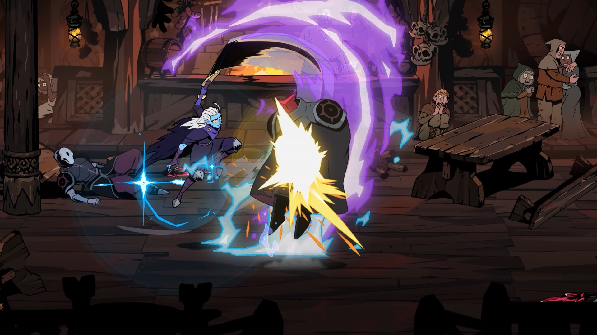 Galandra using her special move in Absolum.