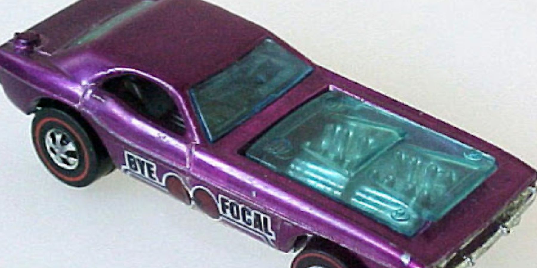Image of the 1971 Spectraflame Purple Bye-Focal Hot Wheels.