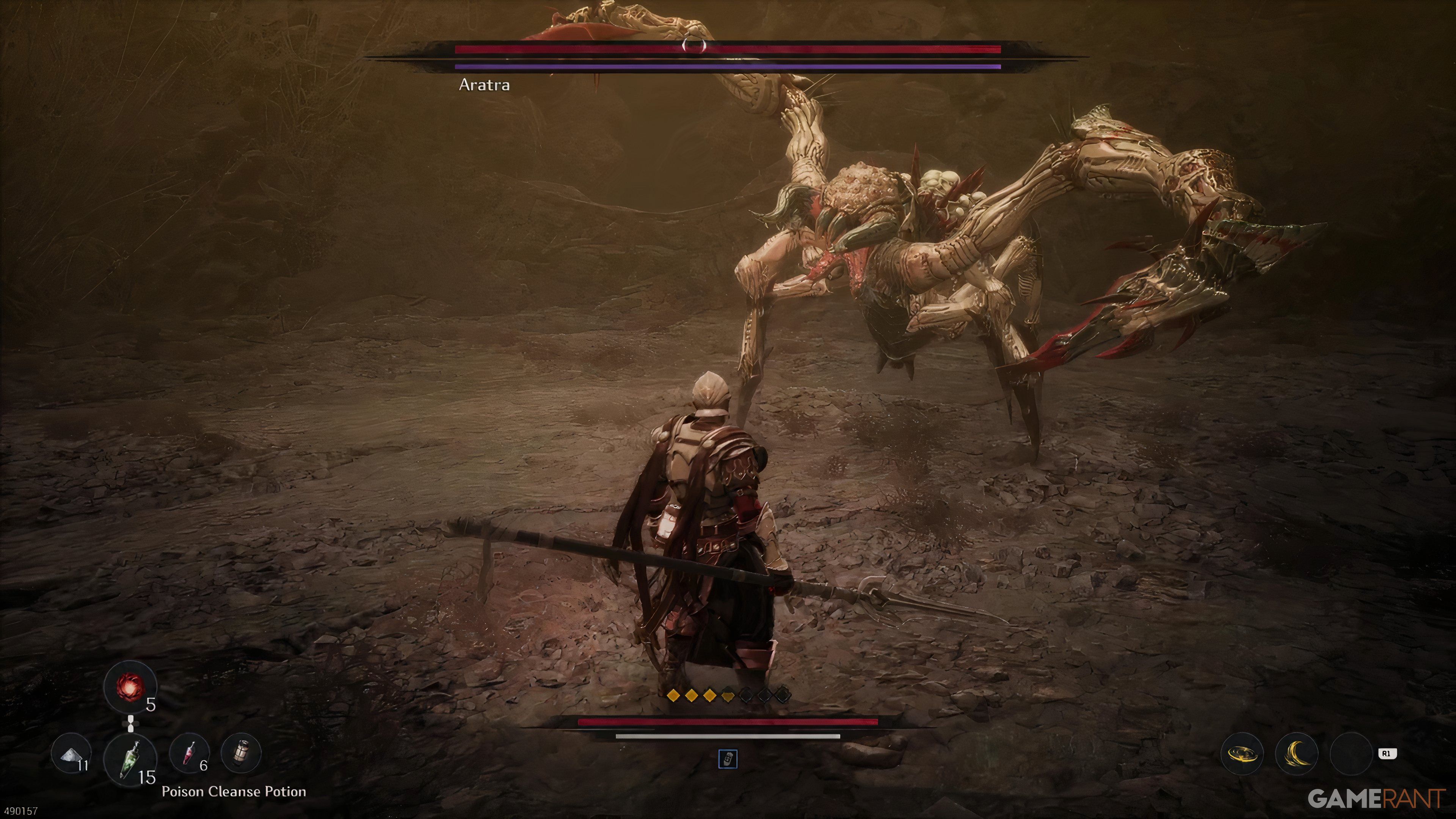 Aratra Attack Overview In The First Berserker Khazan 4