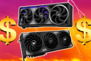 Asus just inflated its Nvidia GeForce RTX 5090 and AMD Radeon RX 9070 XT prices