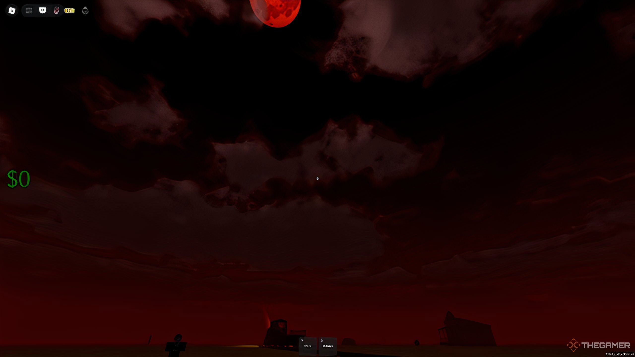 A Blood Moon in Dead Rails on Roblox.