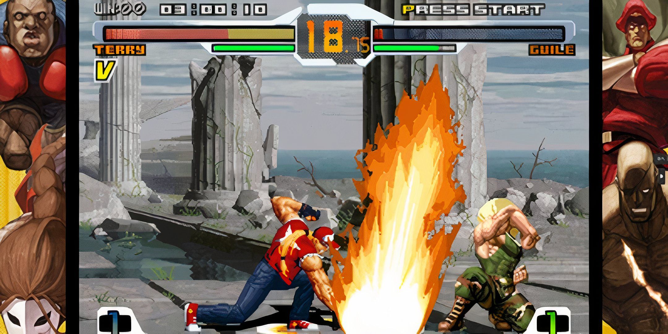 SNK VS. CAPCOM SVC CHAOS Re-Release Gameplay.