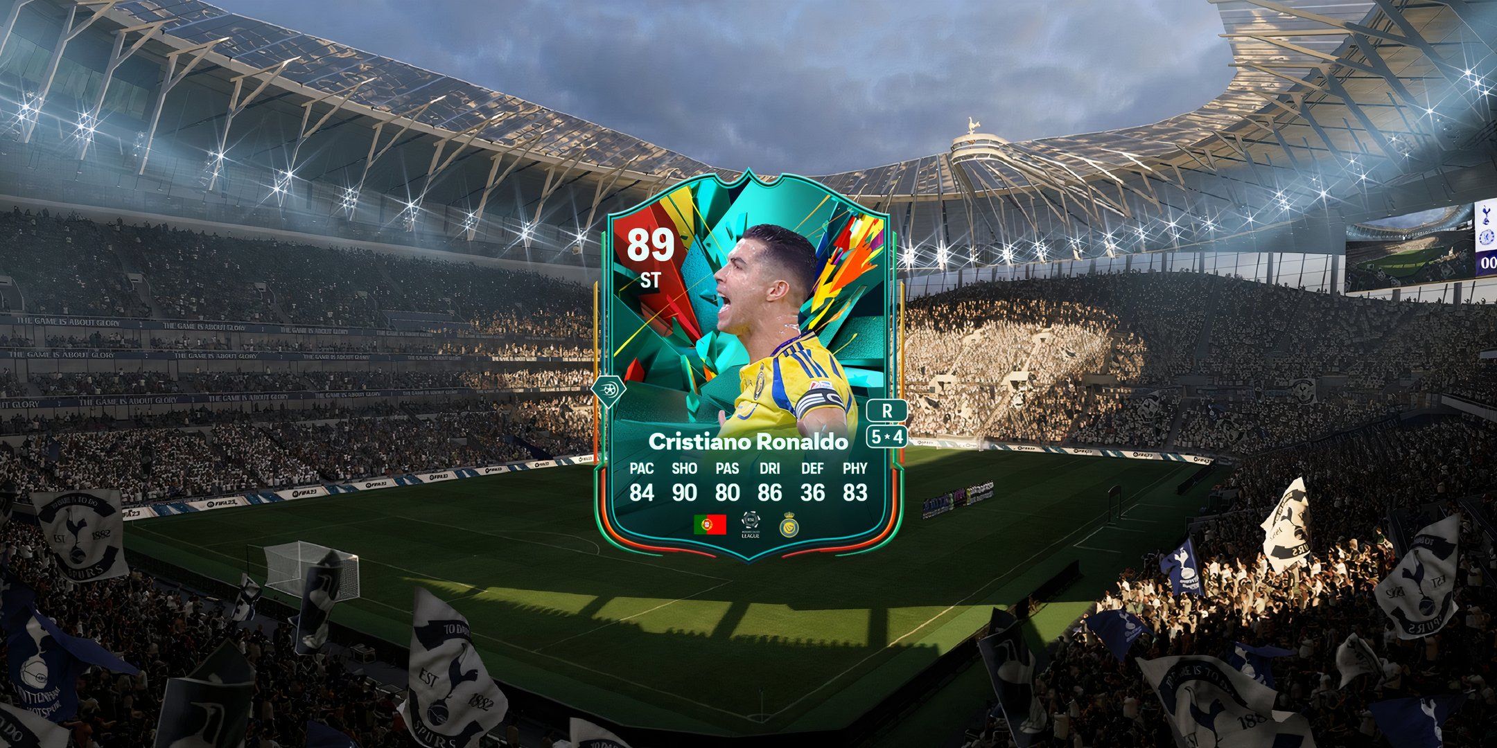 Cristiano Ronaldo's card in EA Sports FC 25.-1