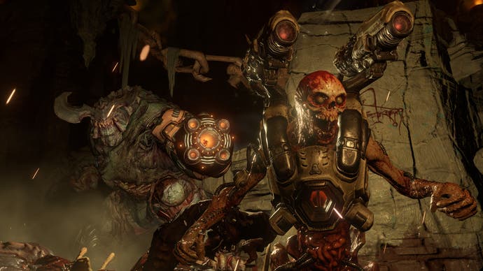 Doom 2016 enemies