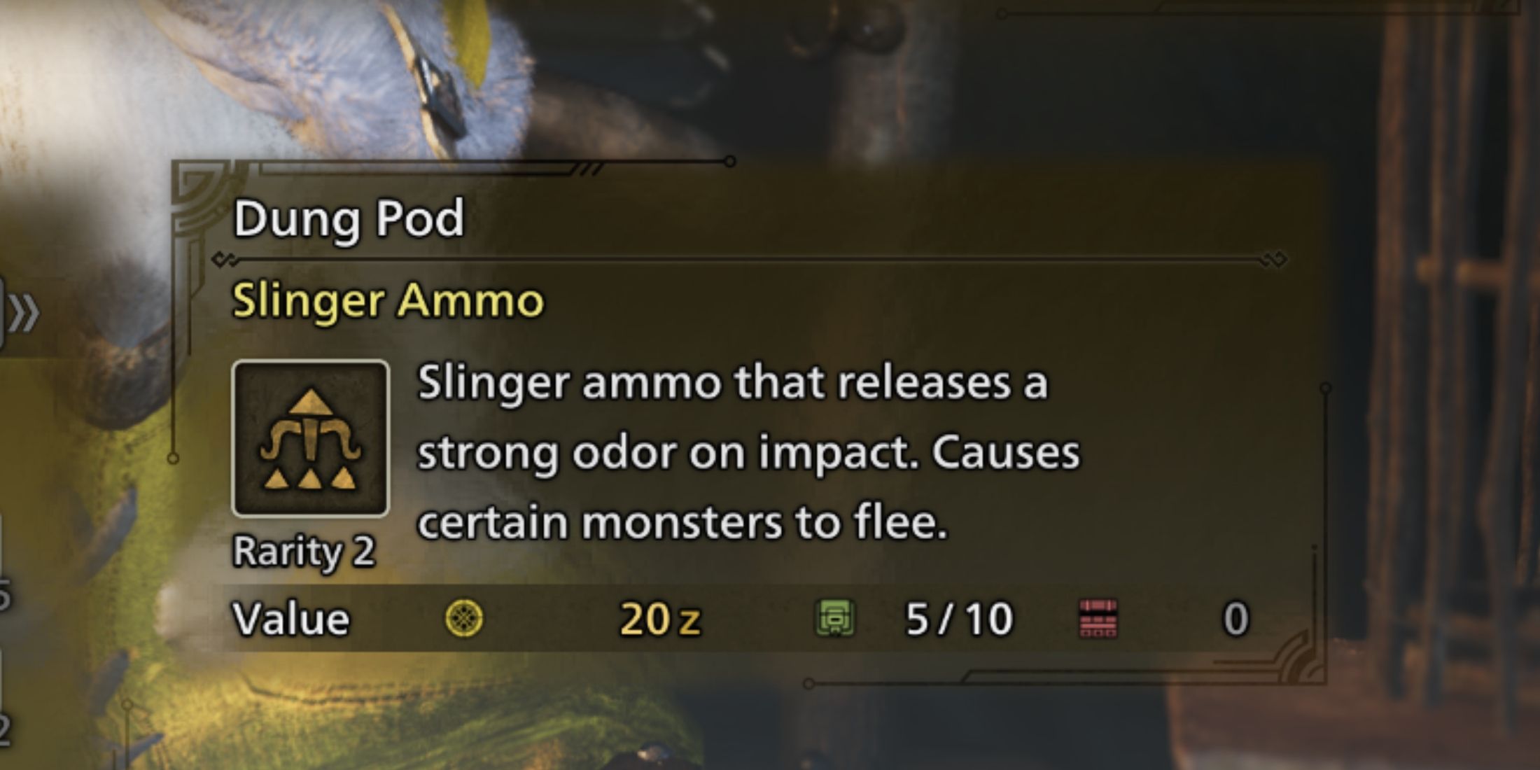 dung pod in monster hunter wilds