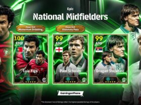 eFootball 2025 National Midfielders