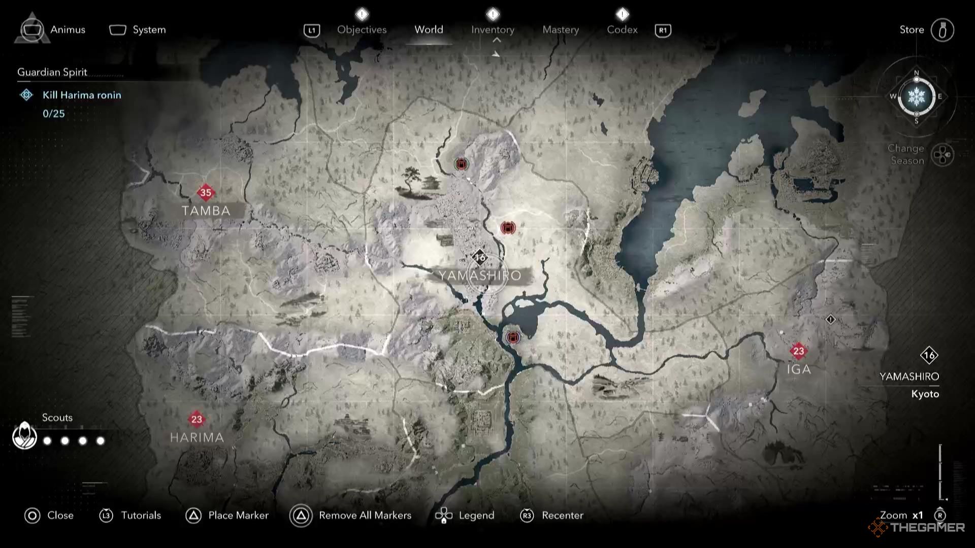 Every shrine location in Yamashiro in Assassin's Creed Shadows.