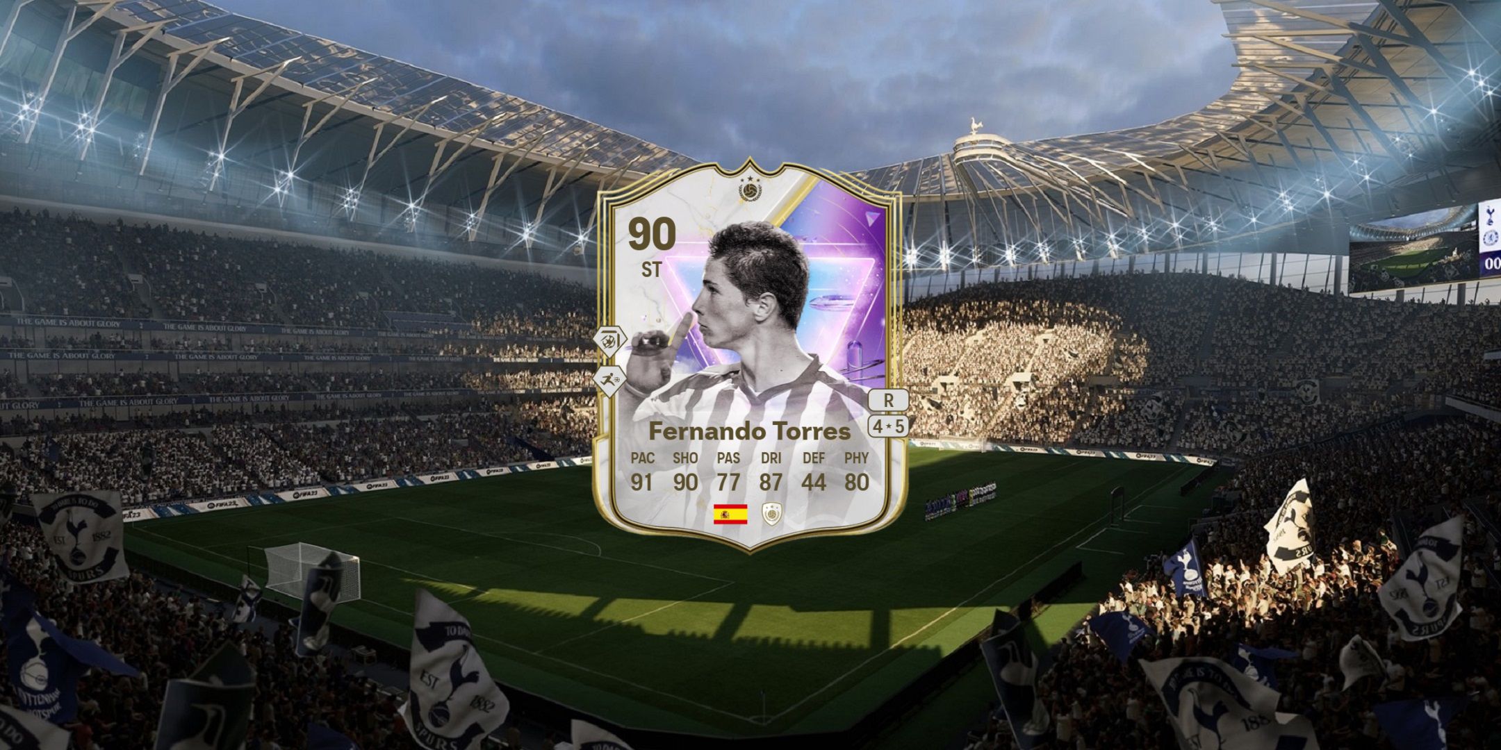 Fernando Torres's card in EA Sports FC 25.