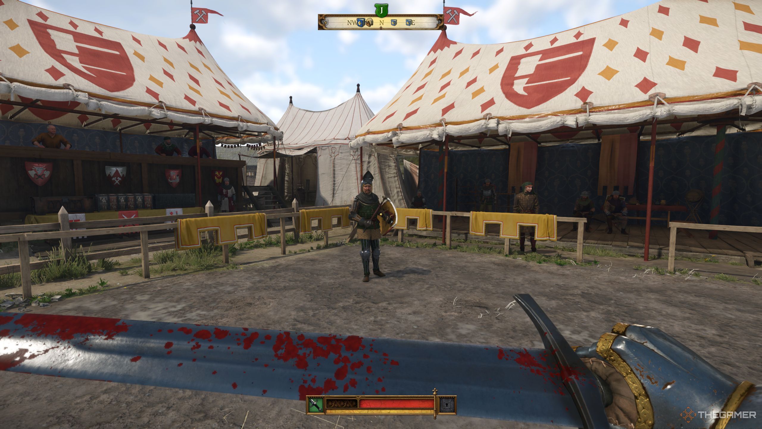 Henry fighting the opponent in the free combat discipline in KCD2.