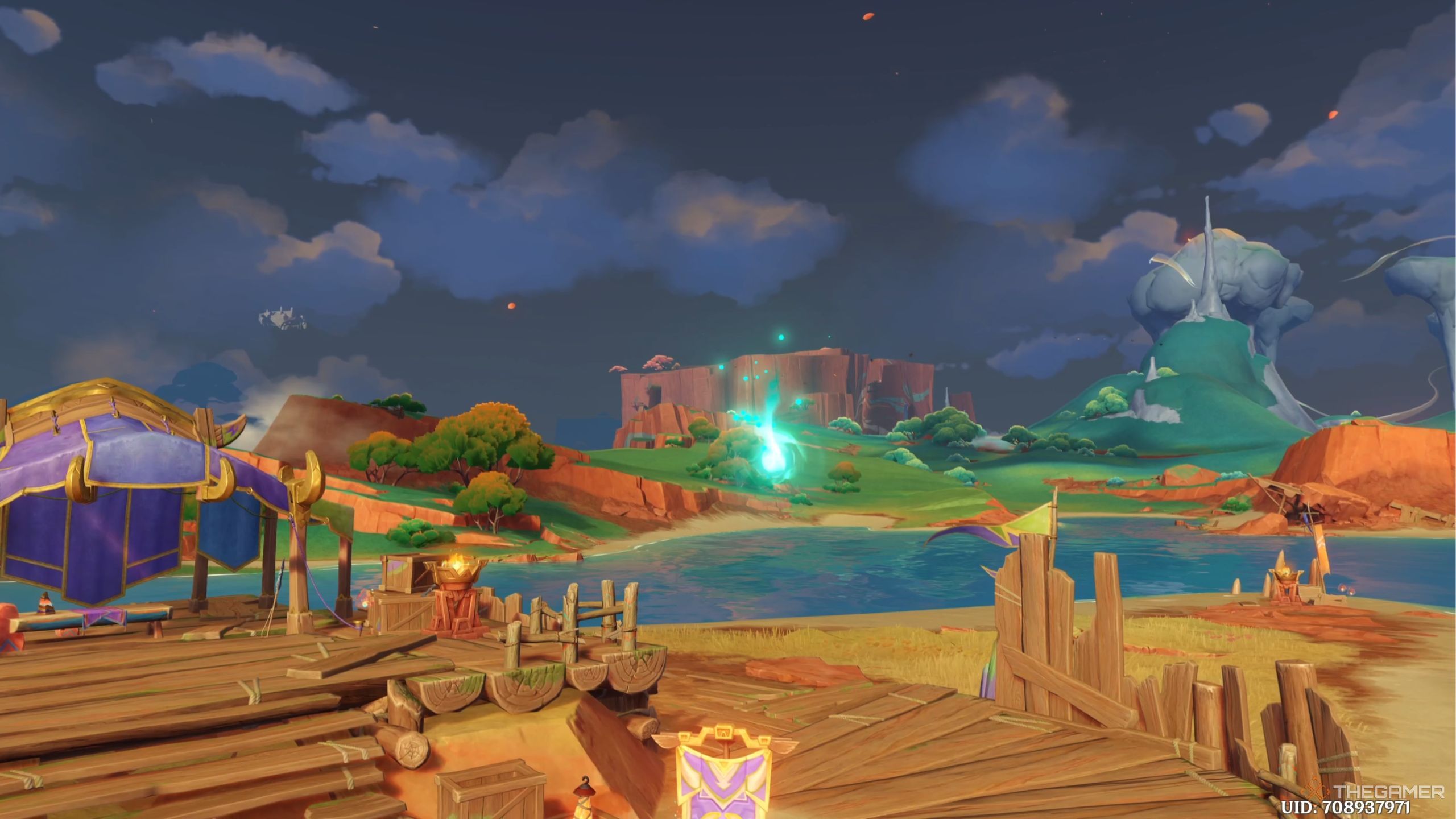 Genshin Impact Bloomflower Trials Crush The Enemy Head-On stage map.