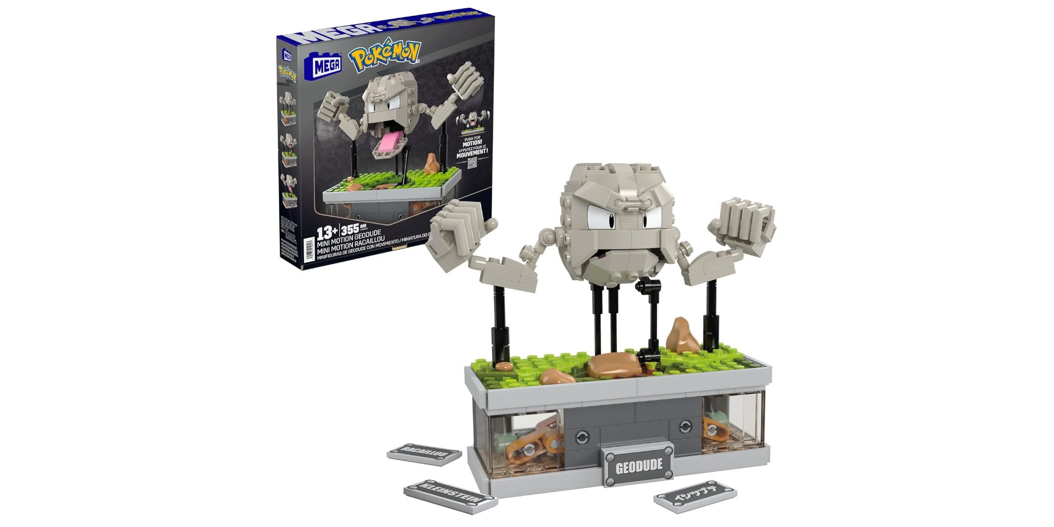 Geodude Motion Set