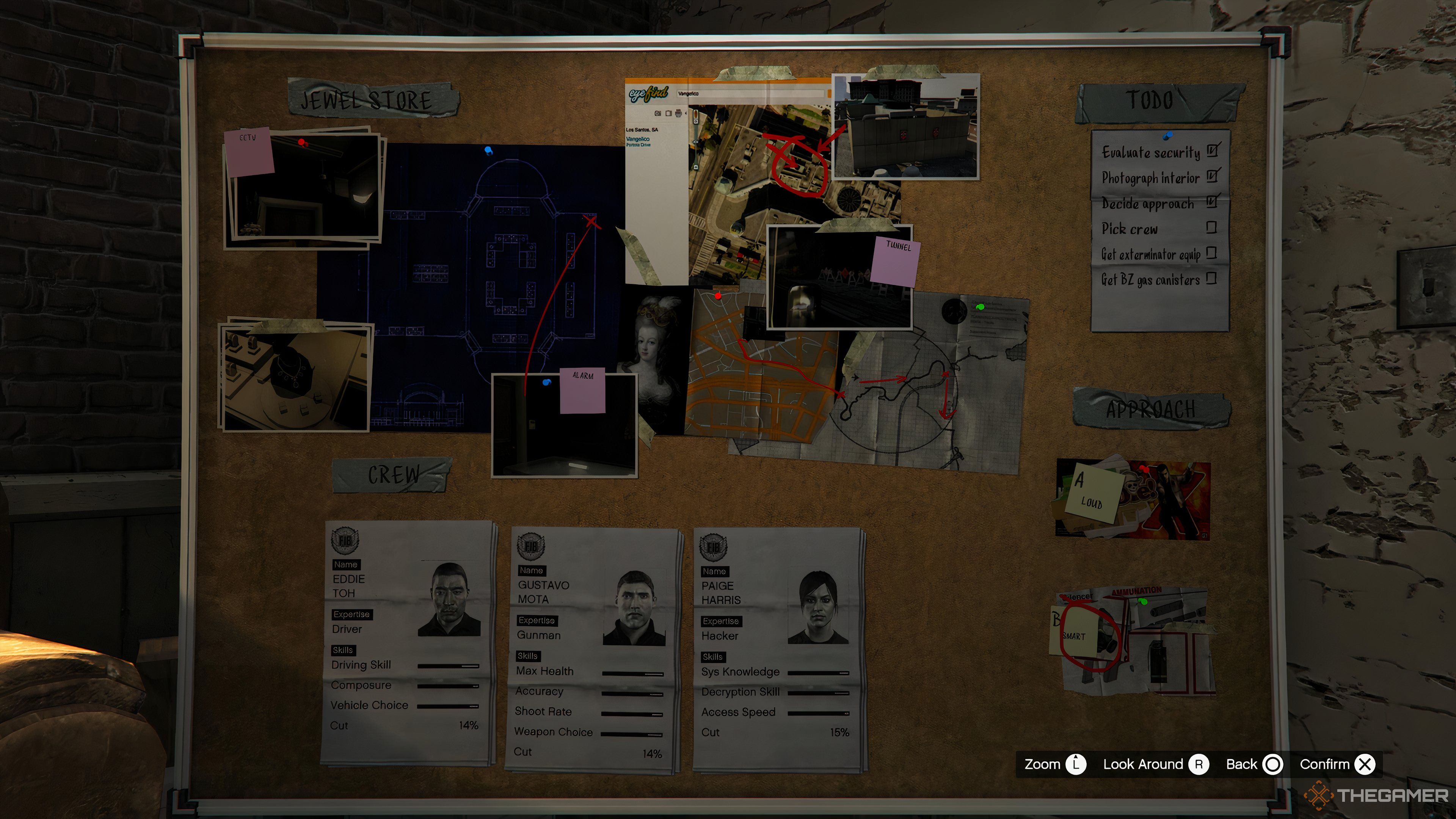A crew members in Grand Theft Auto 5.