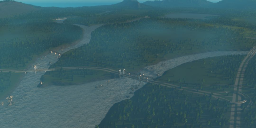 Green Plains From City Skylines