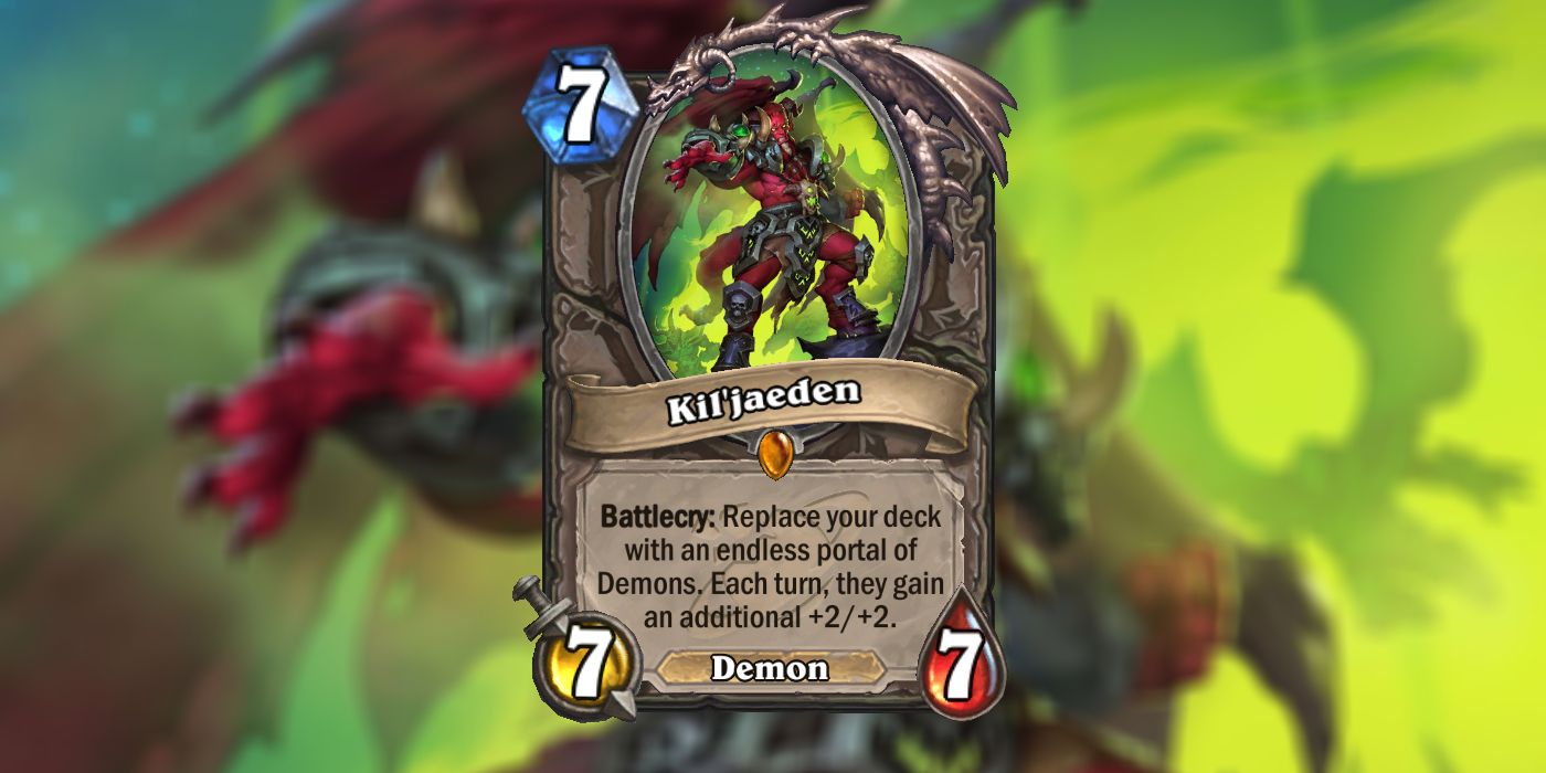 Hearthstone Kil'jaeden Card