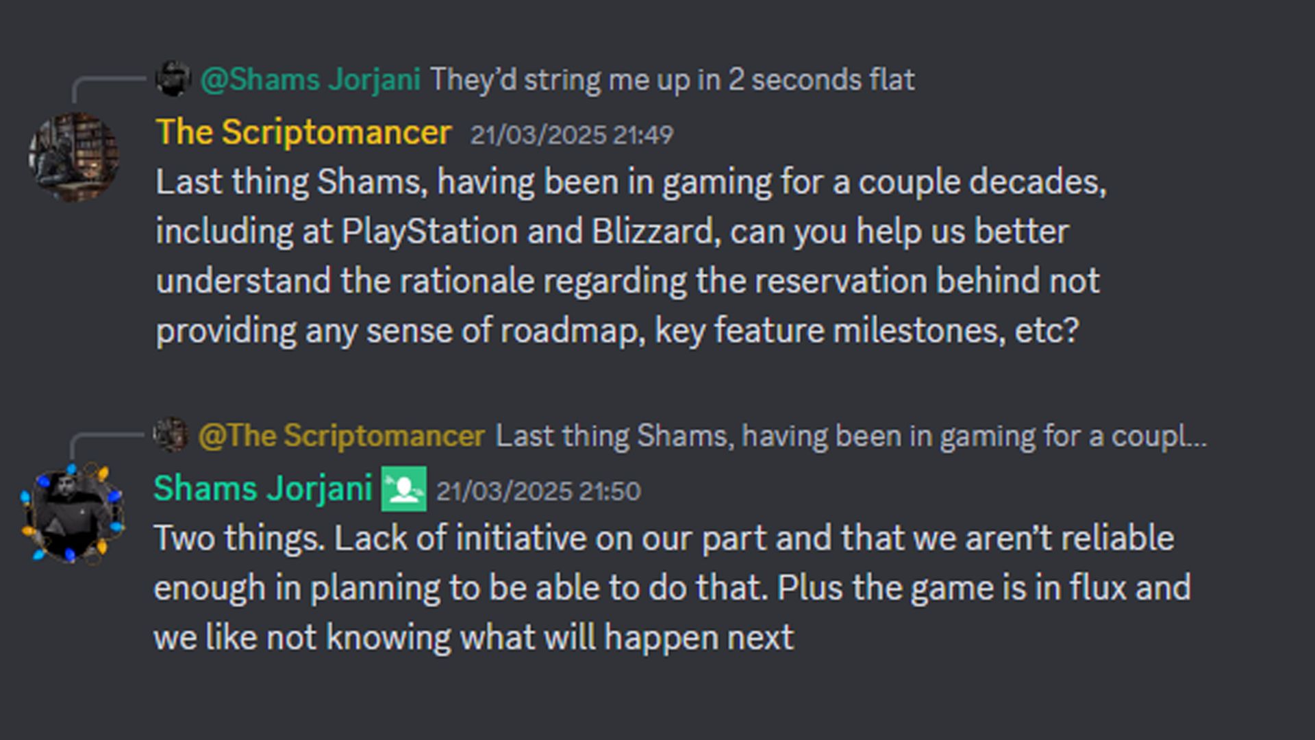 Helldivers 2 CEO Roadmap Response
