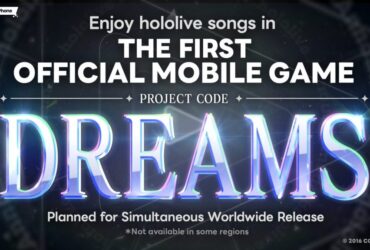 Project DREAMS hololive's Upcoming title cover