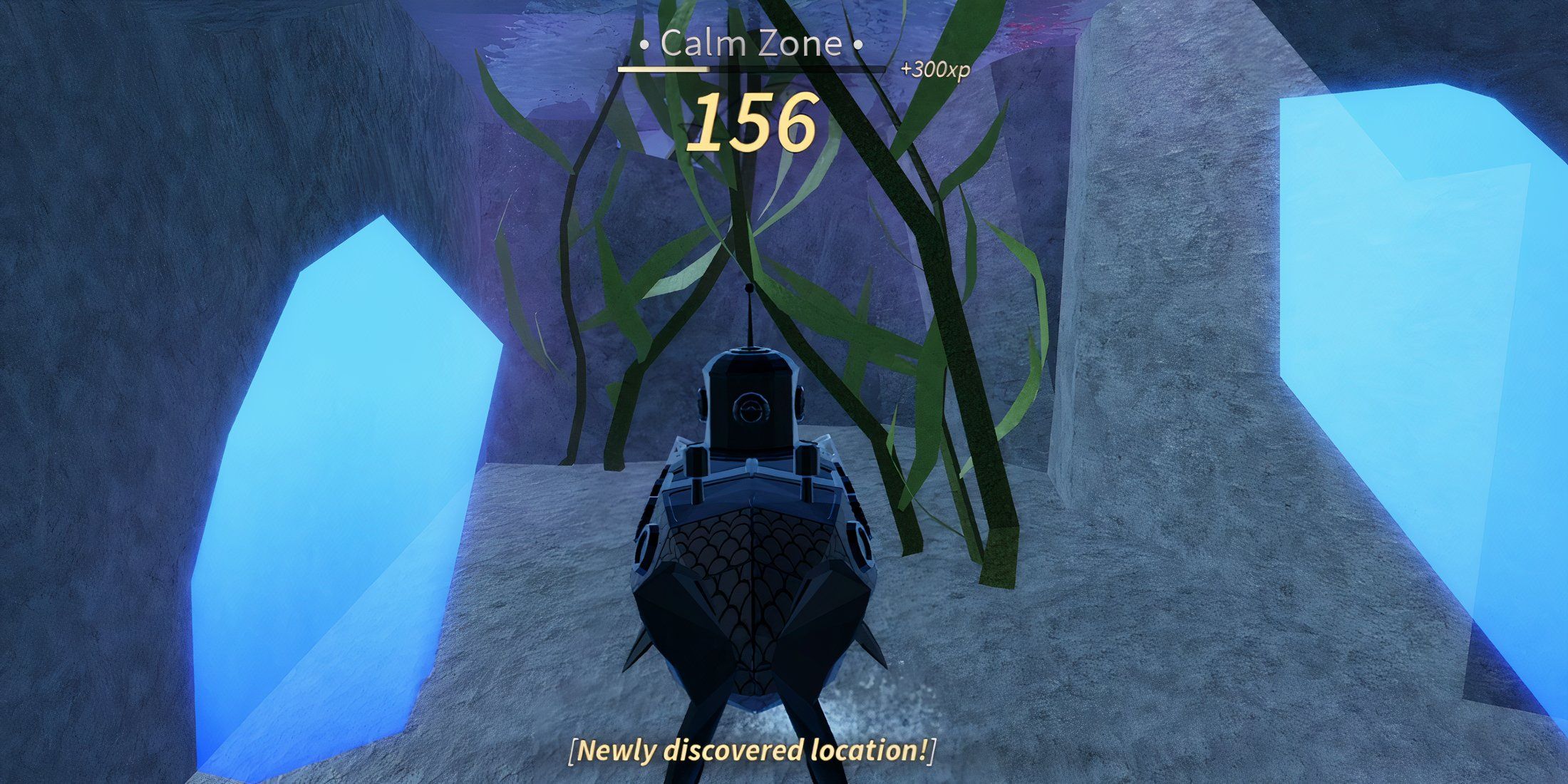 how to find calm zone fishing spot in fisch