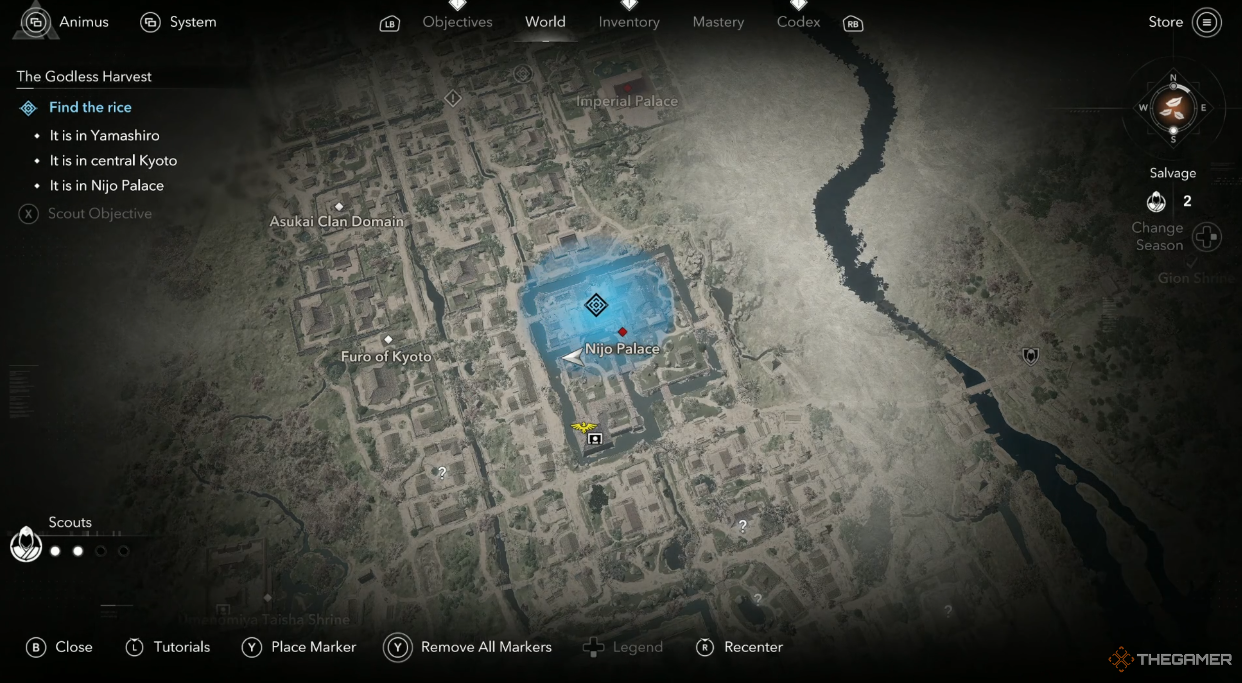 The location of the rice in Godless Harvest, Assassin's Creed Shadows.