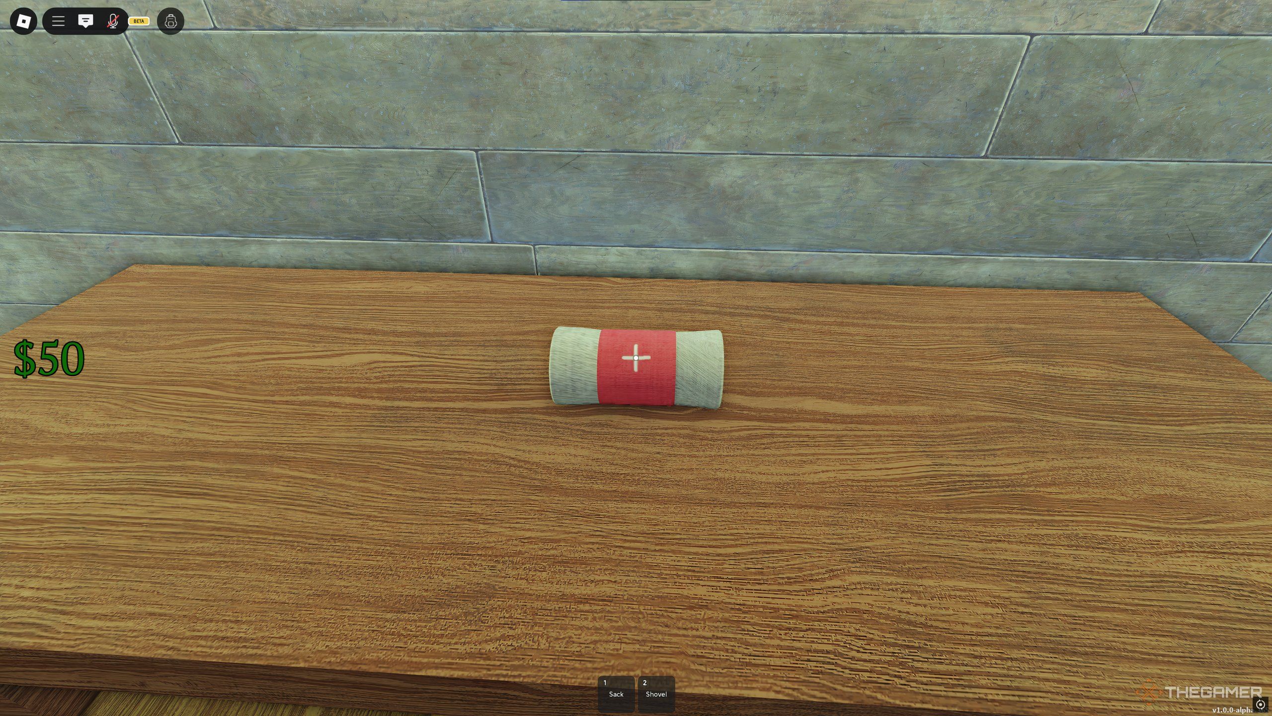 A Bandage, which can be bought in the store, in Dead Rails on Roblox.