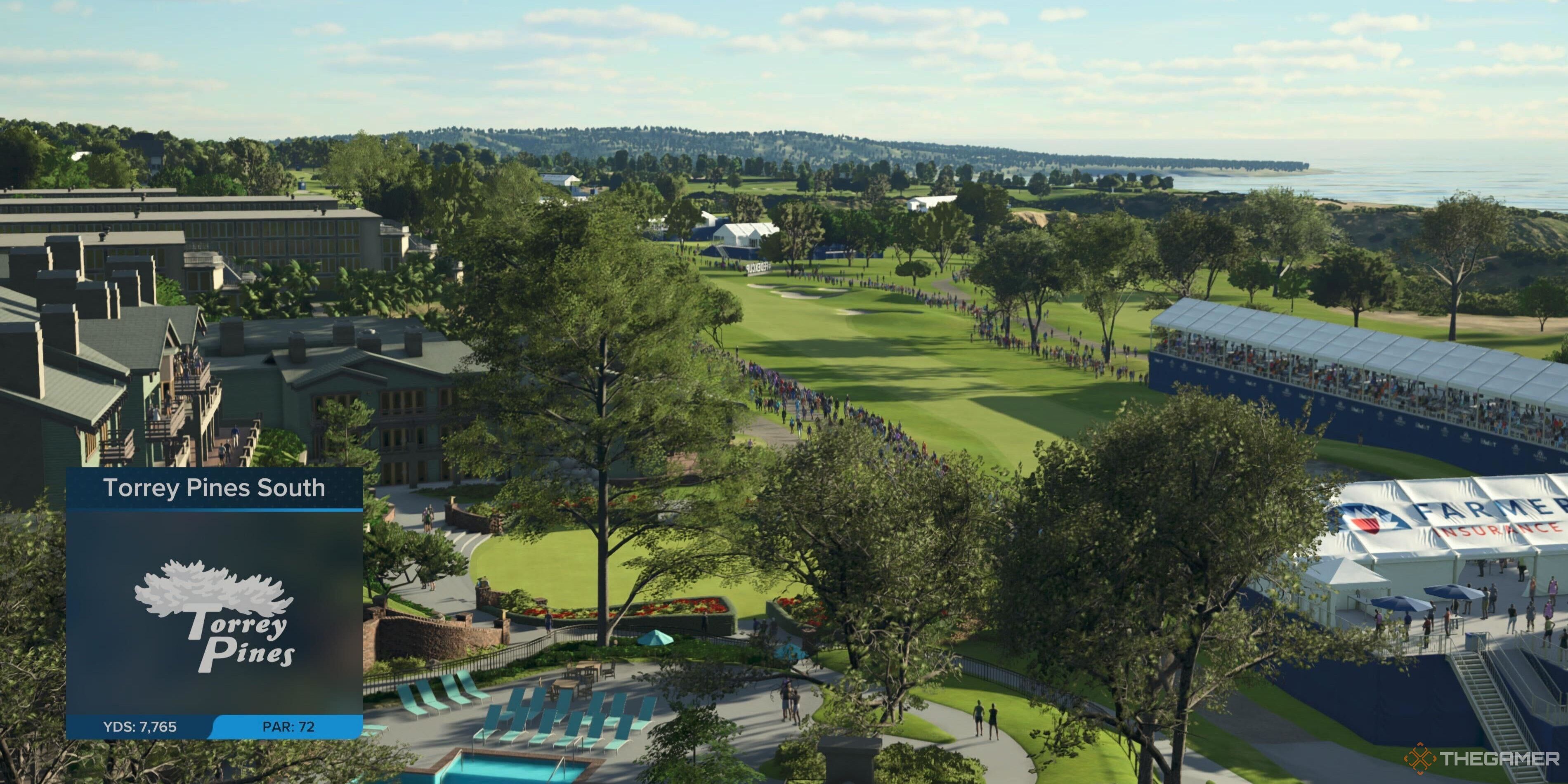 Torrey Pines in PGA Tour 2K25.