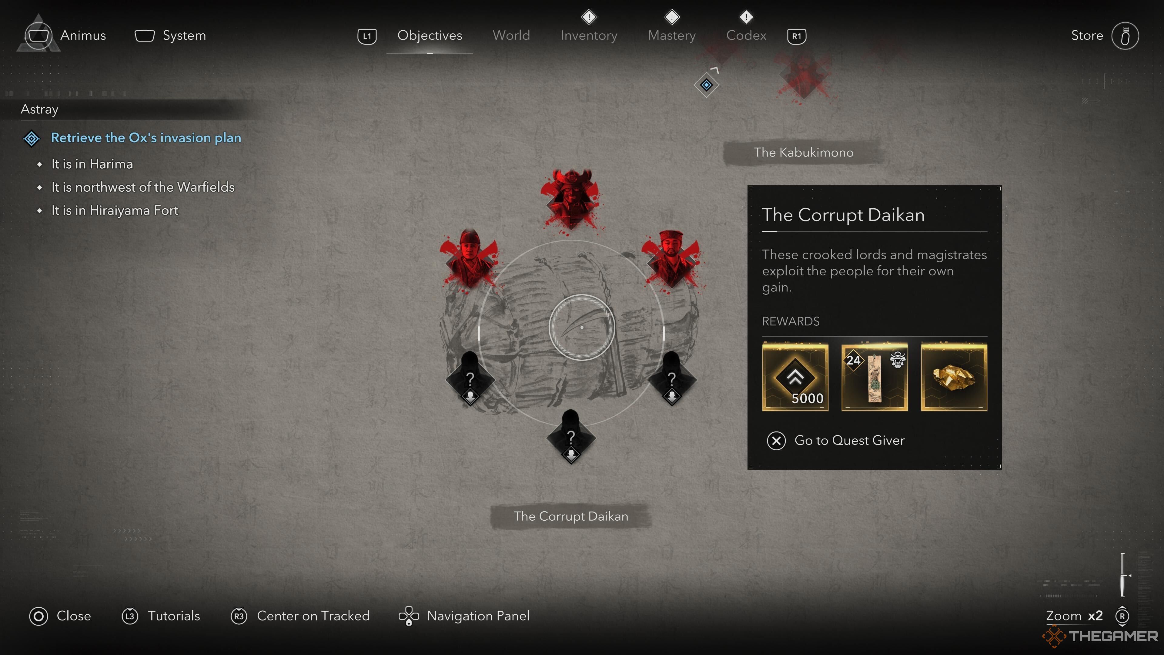 A set of assassinations in Assassin's Creed Shadows.