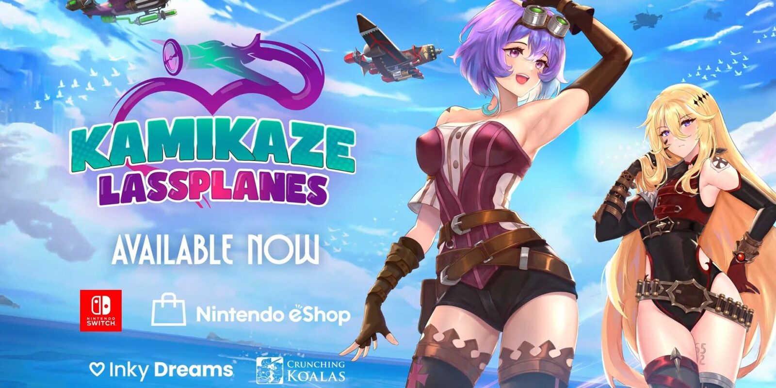 Kamikaze Lassplanes - Official Nintendo Switch Launch Trailer