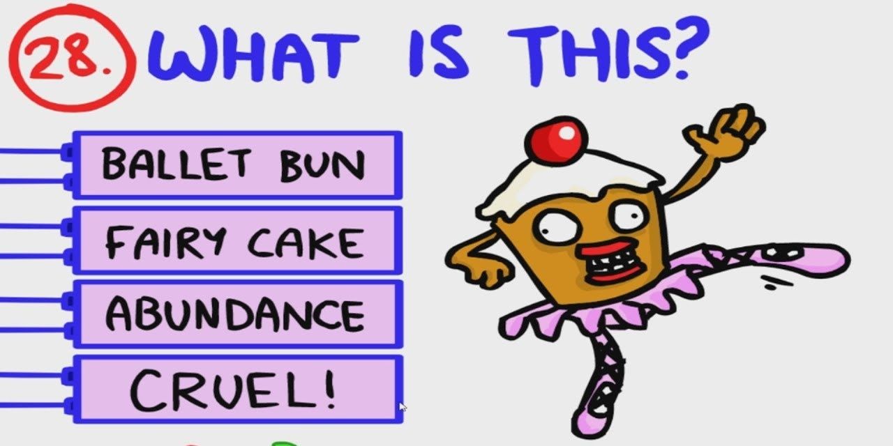 Abundance question 28 in flash game classic The Impossible Quiz.
