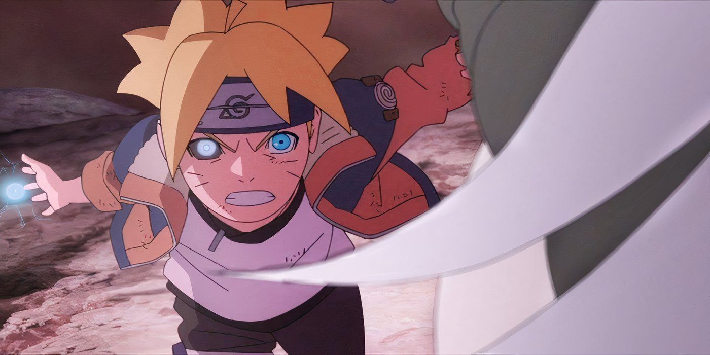 Boruto Fights Momoshiki with Jogan