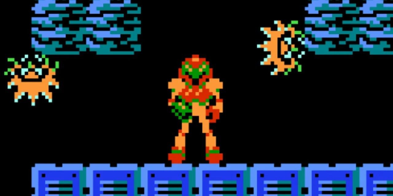 metroid NES screenshot.