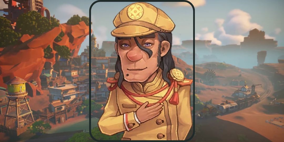 Miguel from My Time At Sandrock is shown. He is a young man with long dark hair in a yellow uniform.