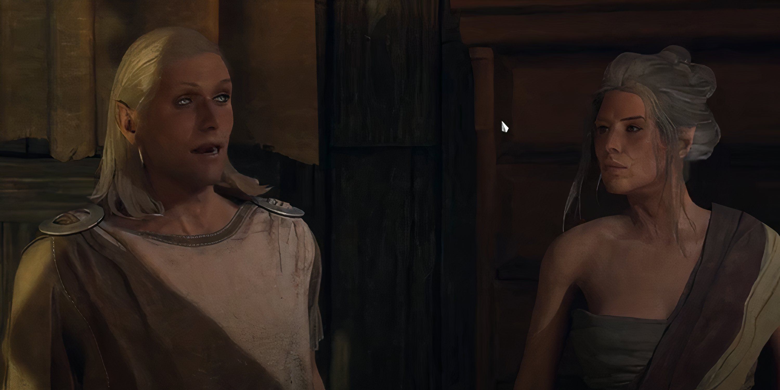 Leoflaed and Glaedwine in Avowed.