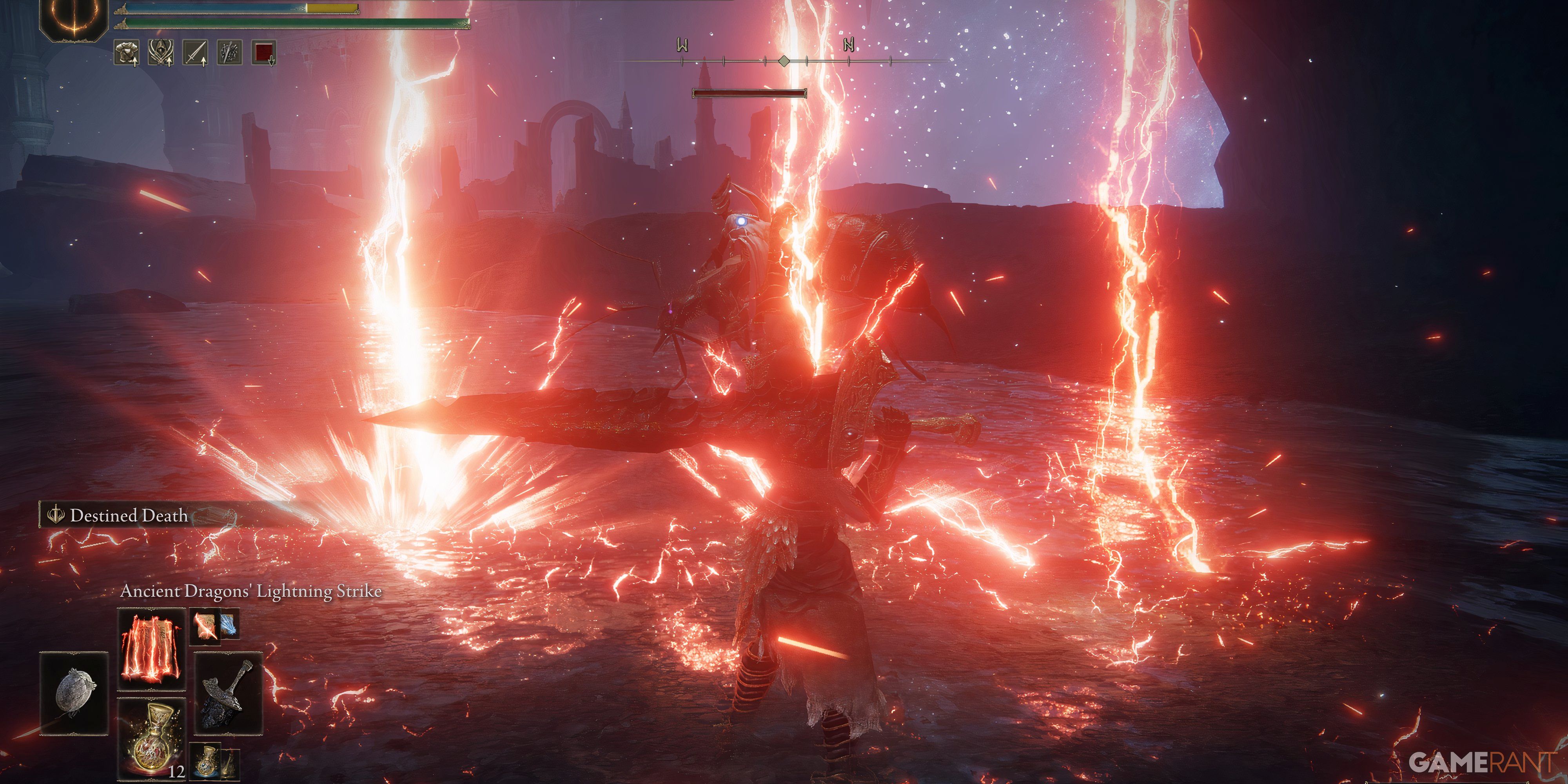 Elden Ring: Best Lightning Spells, Ranked Summon pillars of red lightning in Elden Ring