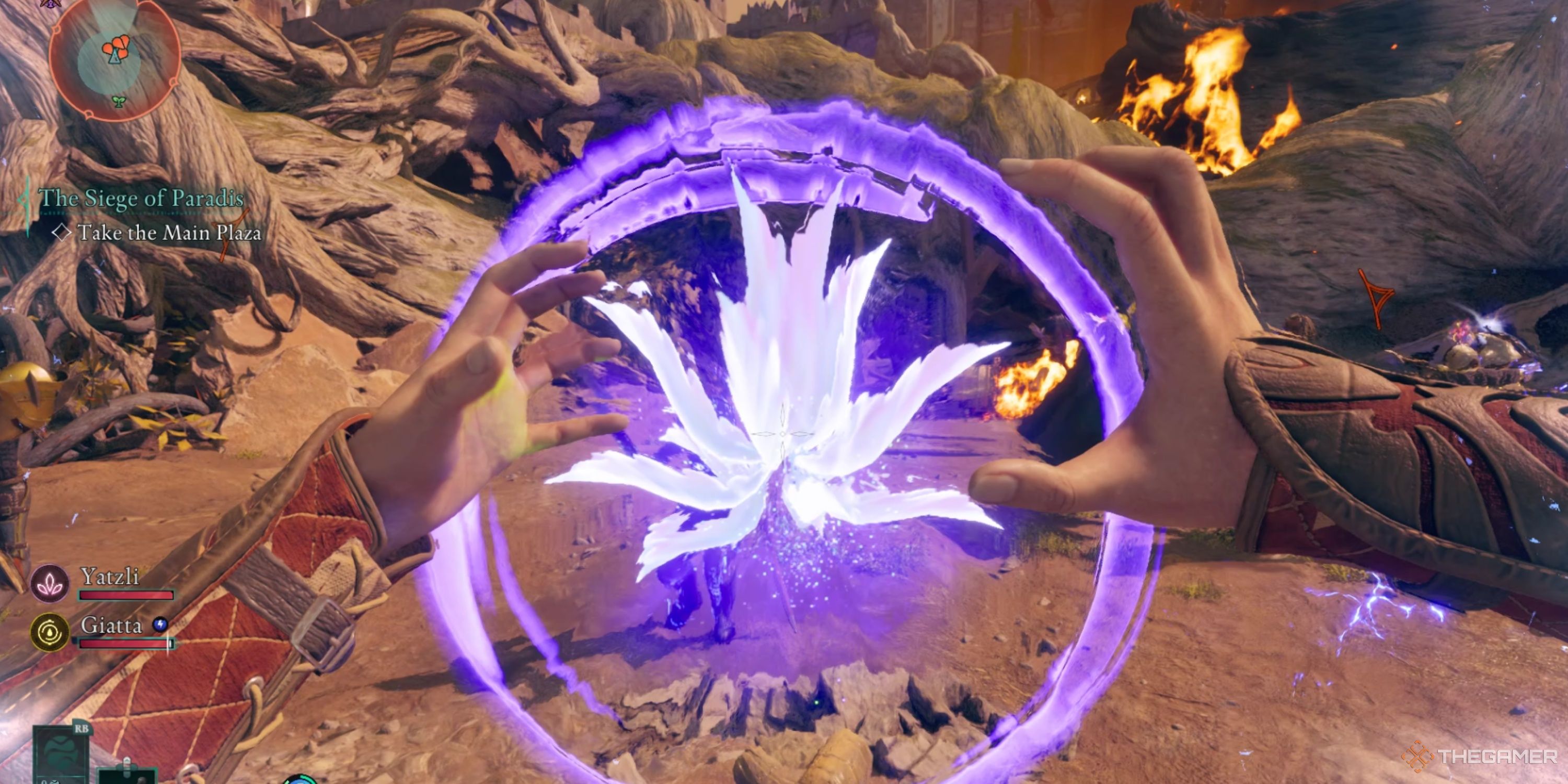 The Seeds of Vengeance ability in action.
