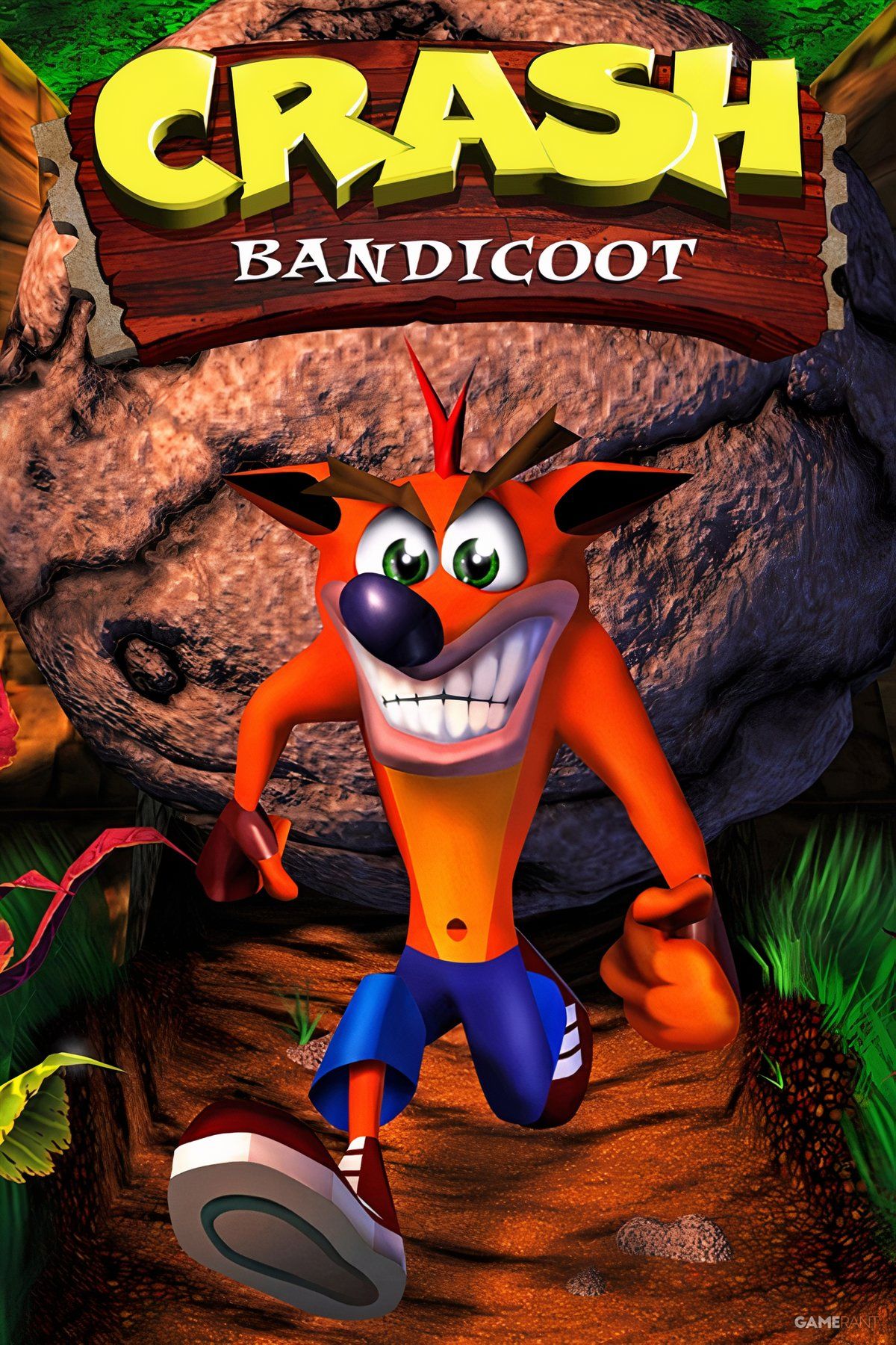 Crash Bandicoot Tag Page Cover Art