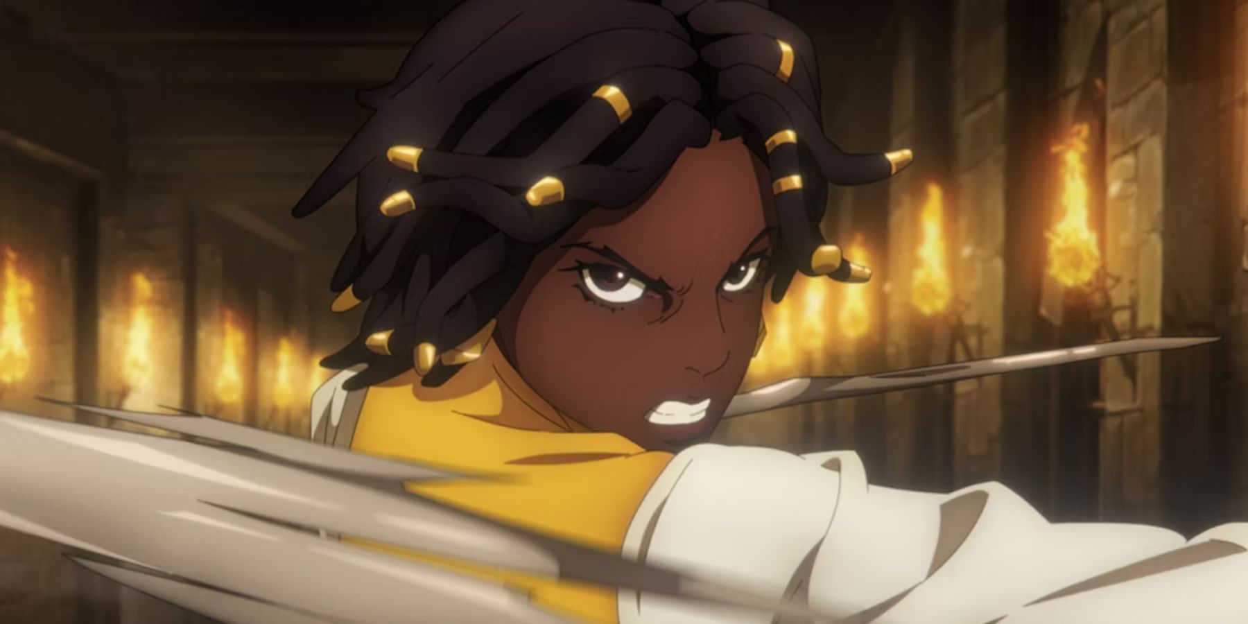 Annette And Her Dual Swords(Castlevania Nocturne) anime dual wielder wielding